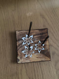 Handcrafted Wooden Incense Holder – Relaxation & Calm Atmosphere