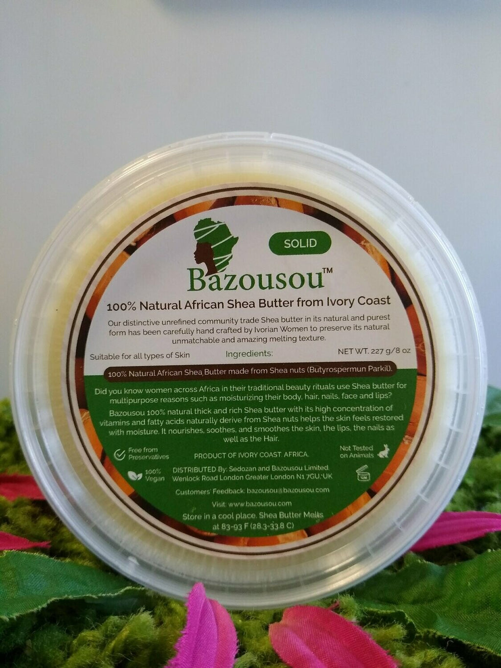 Pure African Shea Butter (227g) Unrefined & Natural