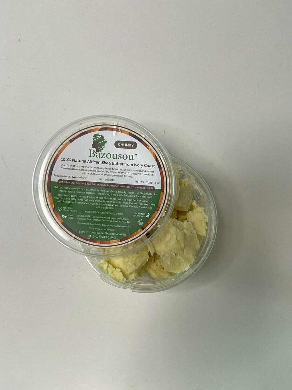 Pure African Shea butter (Chunky 283g ) Natural & Unrefined
