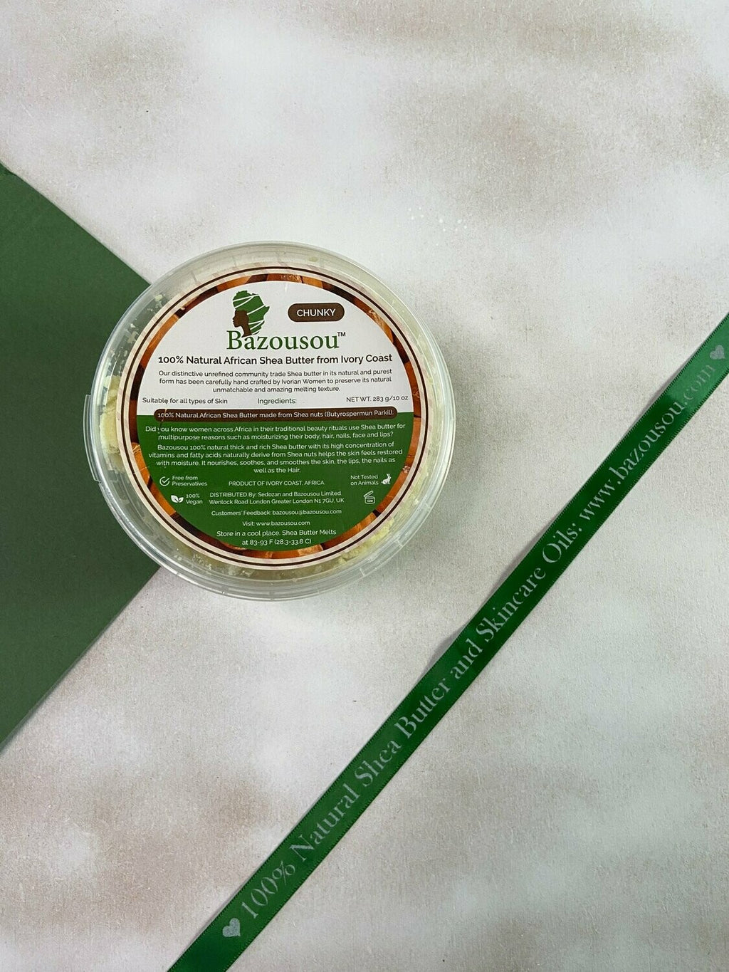 Pure African Shea butter (Chunky 283g ) Natural & Unrefined