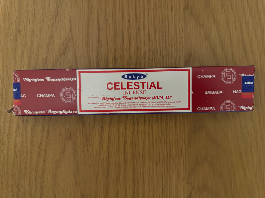Satya Celestial incense (15g) Calm & Relaxing Aroma
