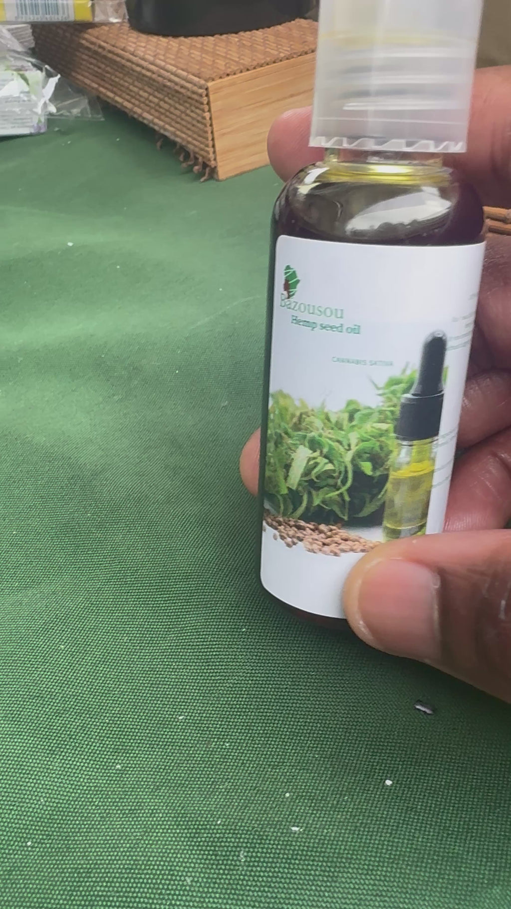 Cold pressed Hemp Seed Oil (50ml)