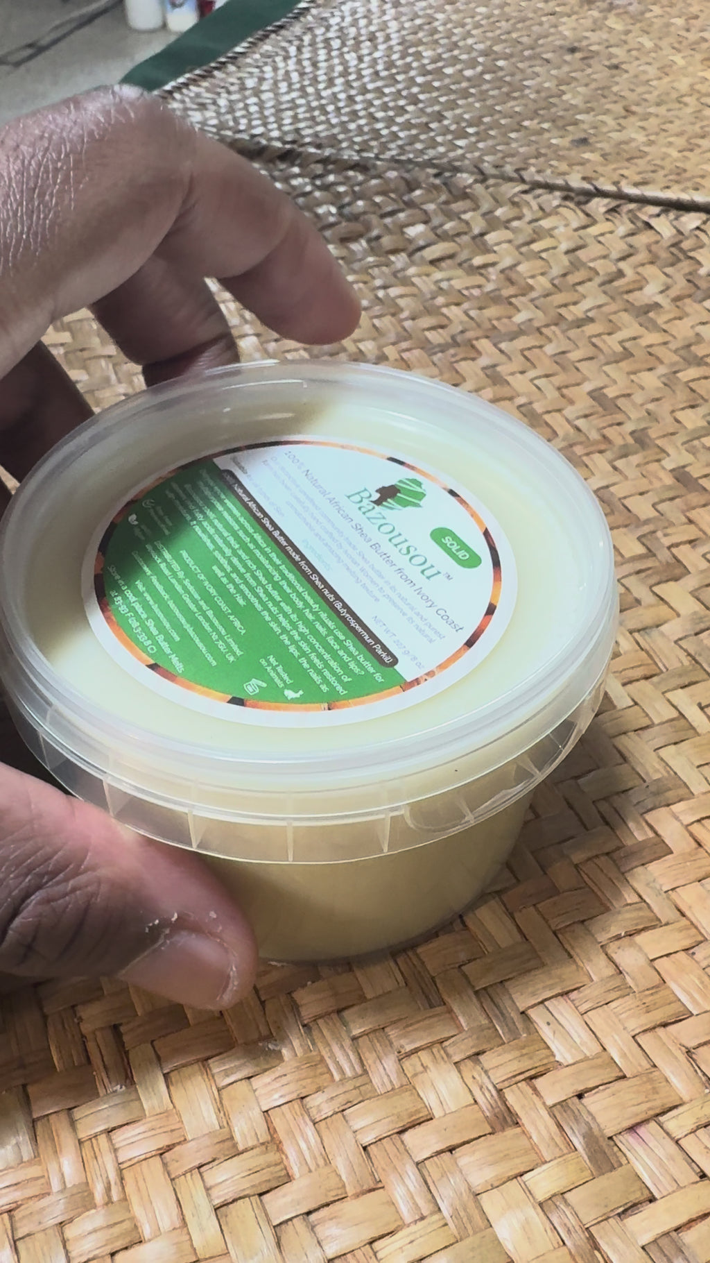 Pure African Shea Butter (227g) Unrefined & Natural