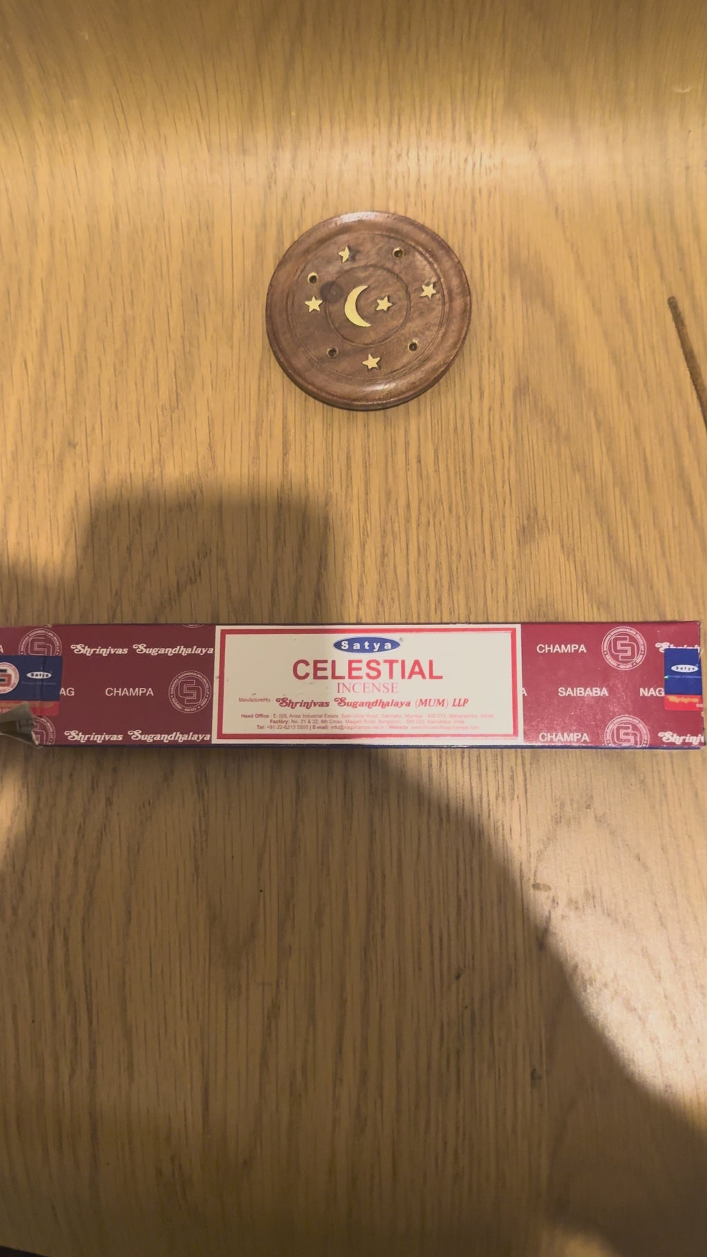 Satya Celestial incense (15g) Calm & Relaxing Aroma